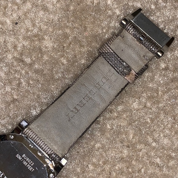 Burberry steel grey city watch main image 5